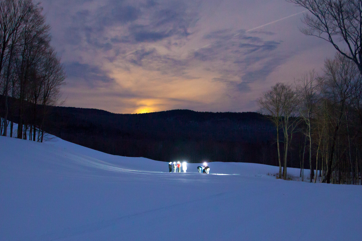 Twilight Snowshoe Hike