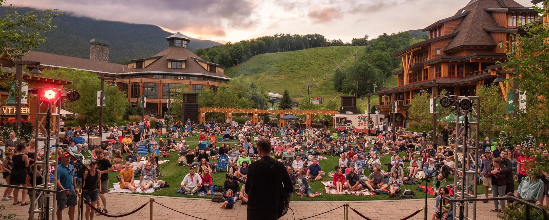 Outdoor Music Festivals - Stowe Vermont | Spruce Peak Folk Festival